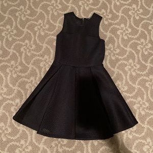 Girls black Miss Behave dress size 8